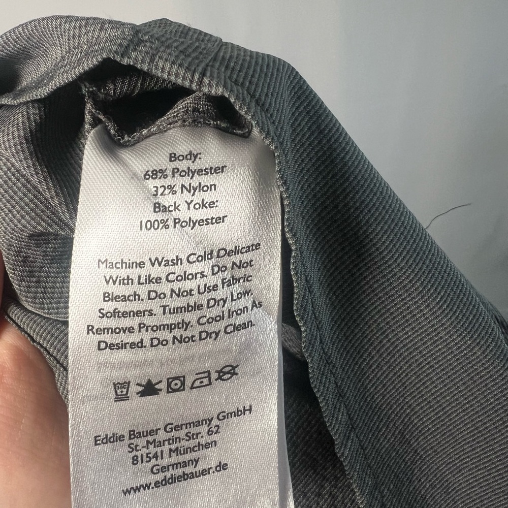 NOT FOR SALE - Eddie Bauer Grey Vest Size Small - Picture 4 of 9